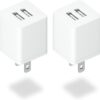 Dual USB Charger Block
