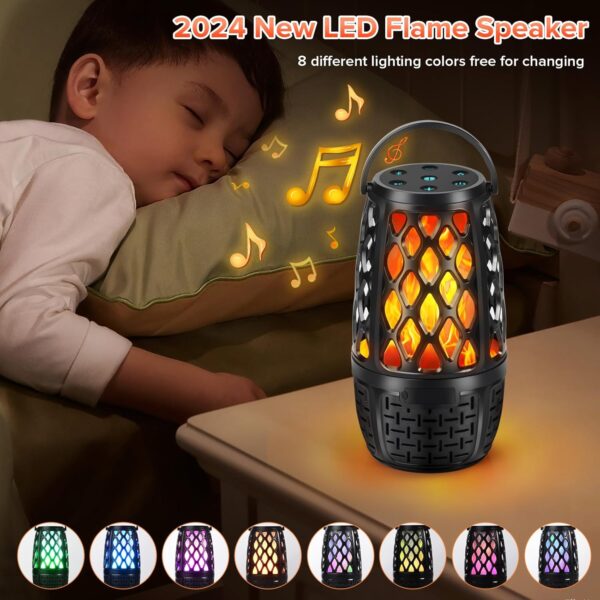 Outdoor LED Flame Speaker