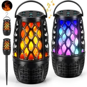 Outdoor LED Flame Speaker