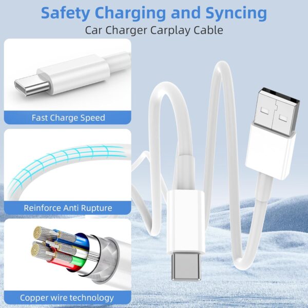 USB-C iPhone Charging Cable Set